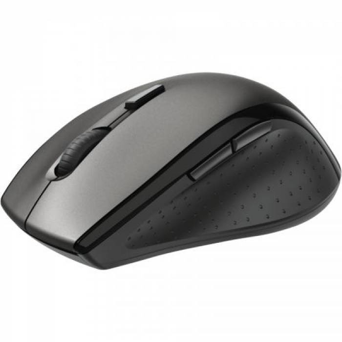 Mouse Optic Trust Kuza, USB Wireless, Black