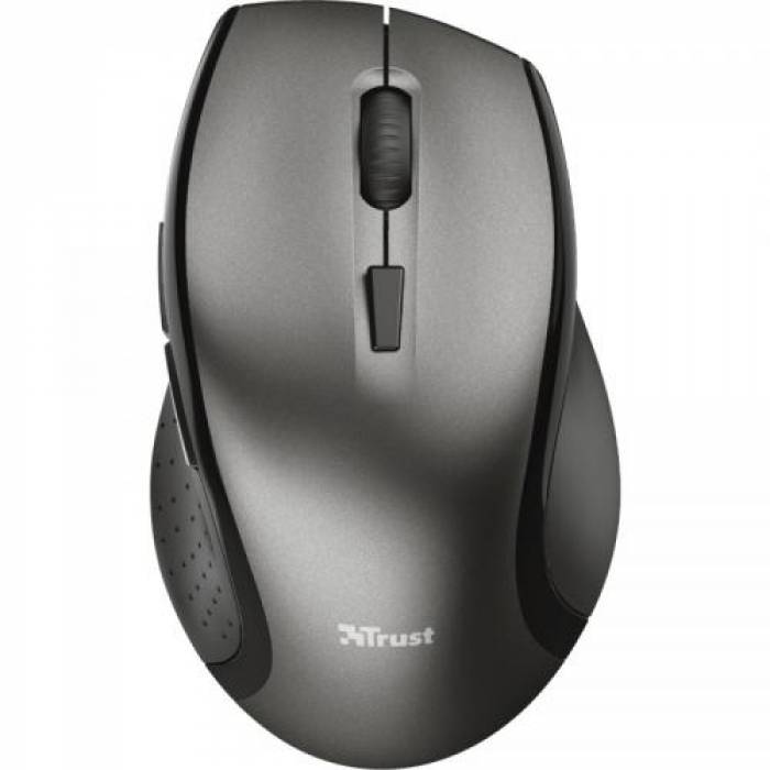 Mouse Optic Trust Kuza, USB Wireless, Black