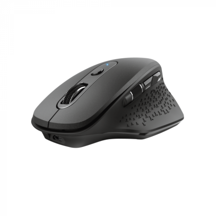 Mouse Optic Trust Ozaa Rechargeable, USB Wireless, Black