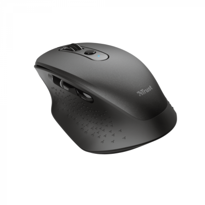 Mouse Optic Trust Ozaa Rechargeable, USB Wireless, Black