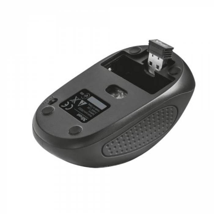 Mouse optic Trust Primo, USB Wireless, Black