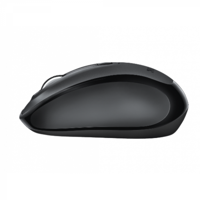 Mouse Optic Trust Siero Silent Click, USB Wireless, Black