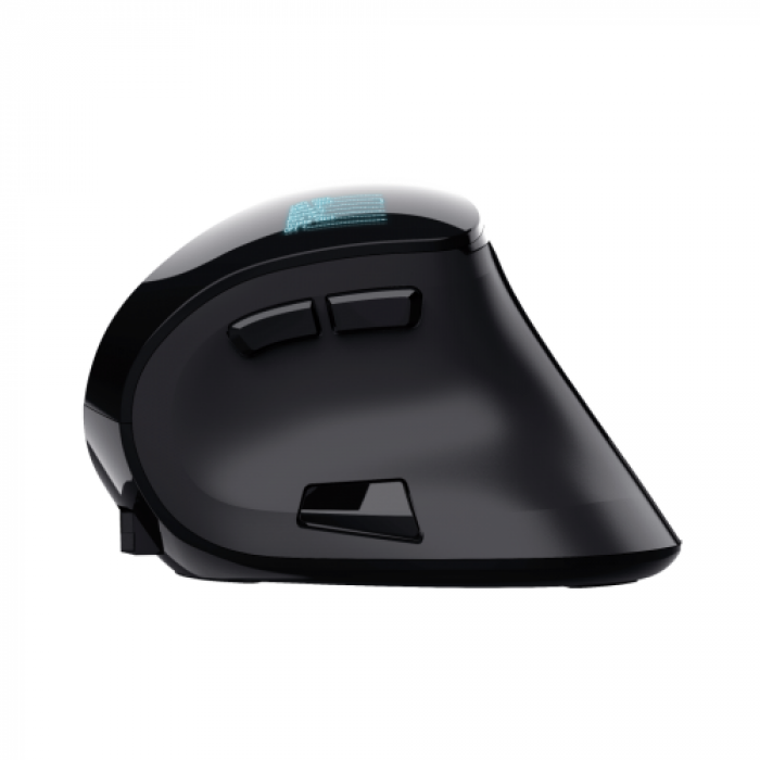 Mouse Optic TRUST Voxx Rechargeable Ergonomic, USB Wireless, Black