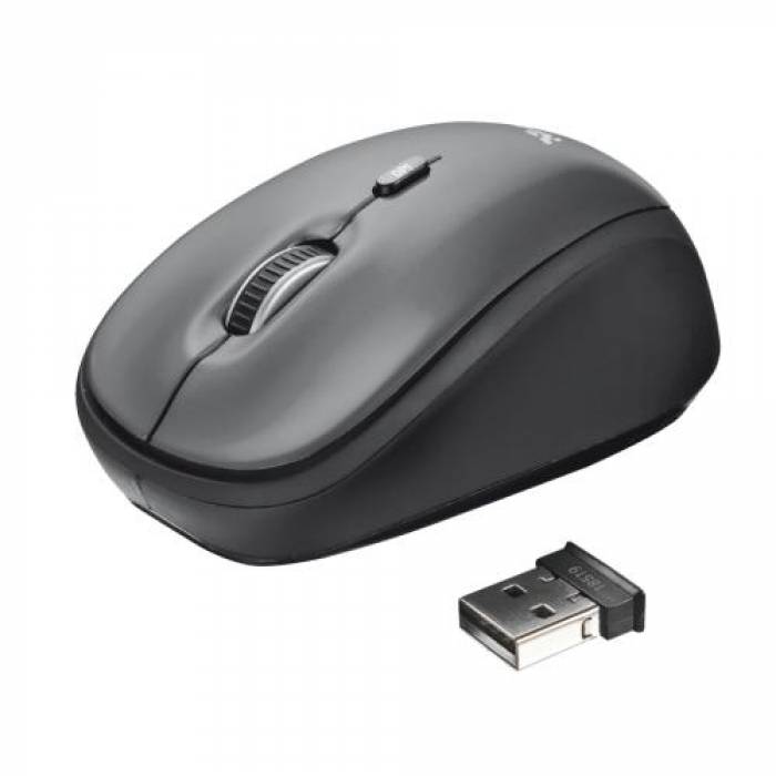 Mouse optic Trust  Yvi, USB WIreless, Black