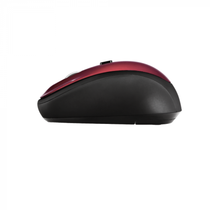 Mouse Optic Trust Yvi, USB Wireless, Red