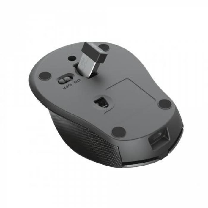 Mouse Optic Trust Zaya, USB Wireless, Gray