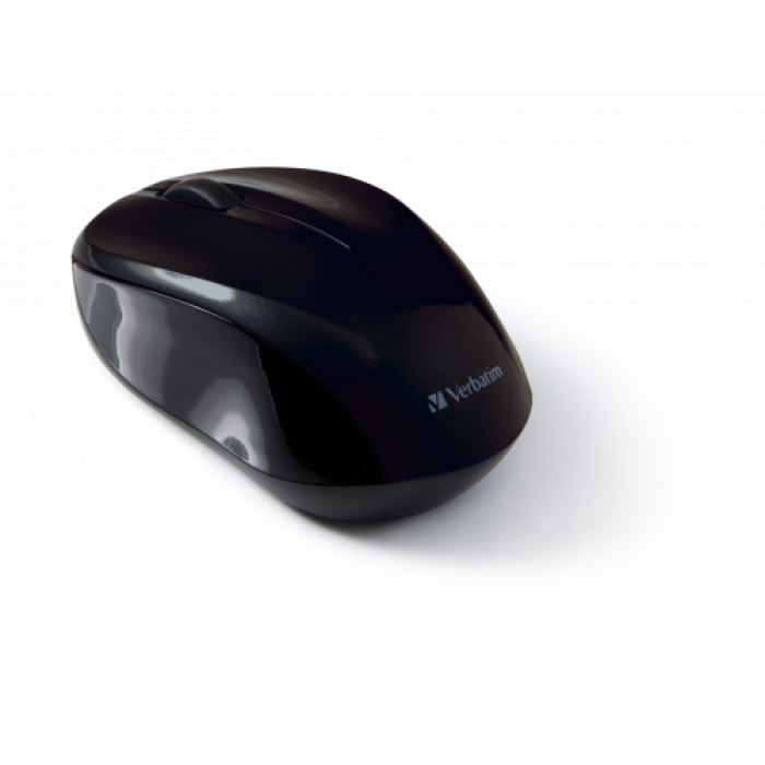 Mouse Optic Verbatim Go Nano, USB Wireless, Black