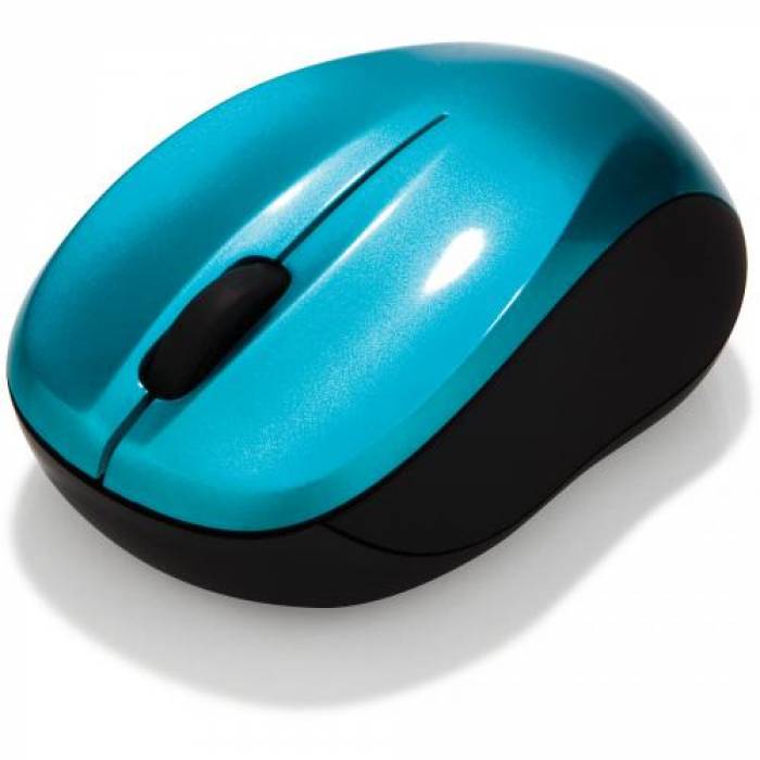 Mouse Optic Verbatim Go Nano, USB Wireless, Blue