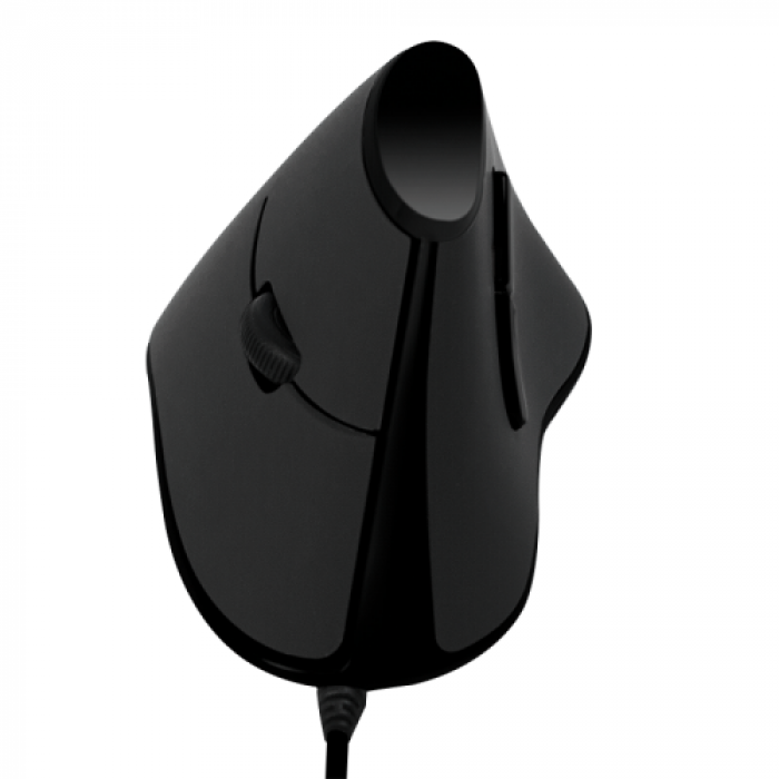 Mouse Optic Vertical LogiLink, USB, Black