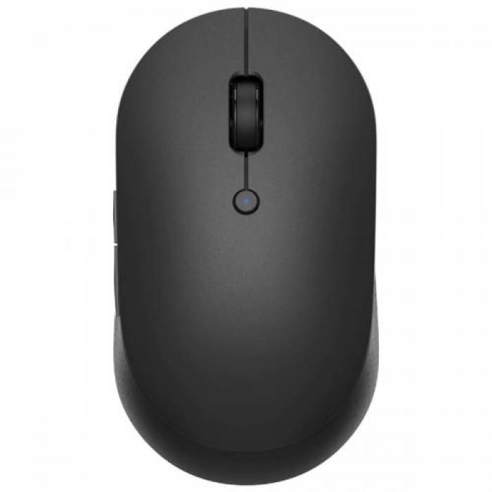 Mouse Optic Xiaomi Mi Dual Mode Silent Edition, USB Wireless, Black