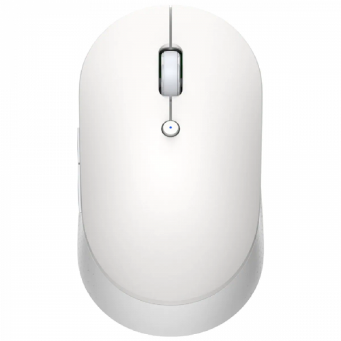 Mouse Optic Xiaomi Mi Dual Mode Silent Edition, USB Wireless, White