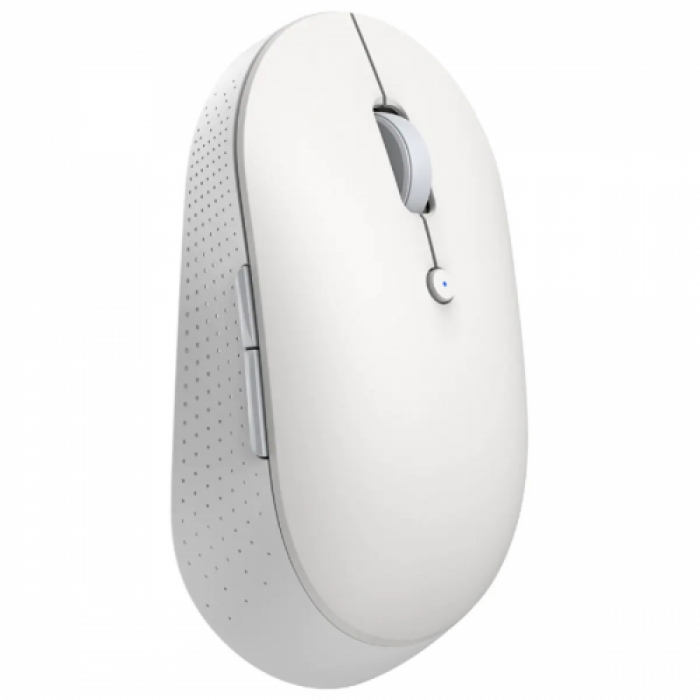 Mouse Optic Xiaomi Mi Dual Mode Silent Edition, USB Wireless, White