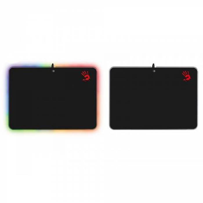 Mouse Pad A4Tech Bloody MP-50RS RGB, Black