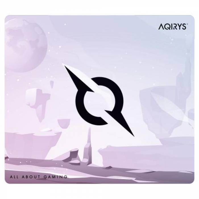 Mouse Pad AQIRYS Gravity Medium, White