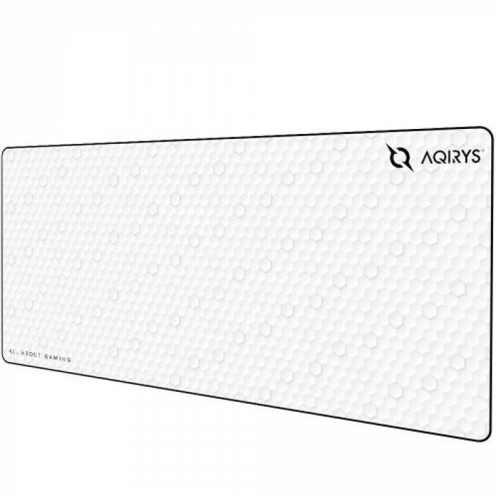 Mouse Pad AQIRYS Webb Extra Large, White Mouse Pad AQIRYS Webb Extra Large, White