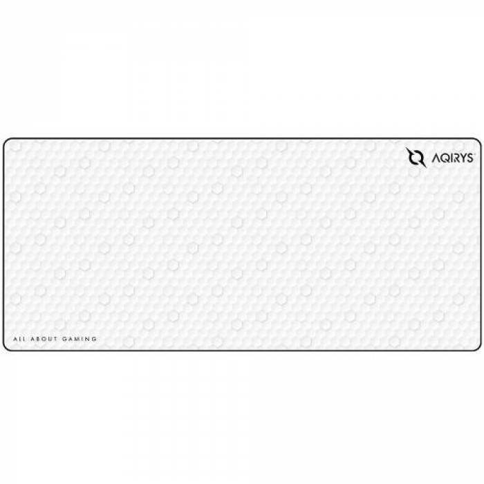 Mouse Pad AQIRYS Webb Extra Large, White Mouse Pad AQIRYS Webb Extra Large, White