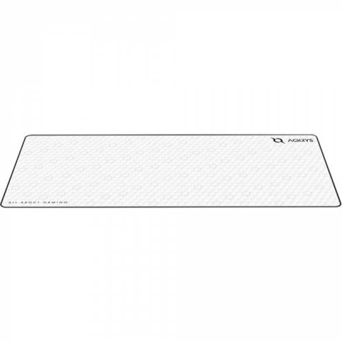Mouse Pad AQIRYS Webb Extra Large, White Mouse Pad AQIRYS Webb Extra Large, White