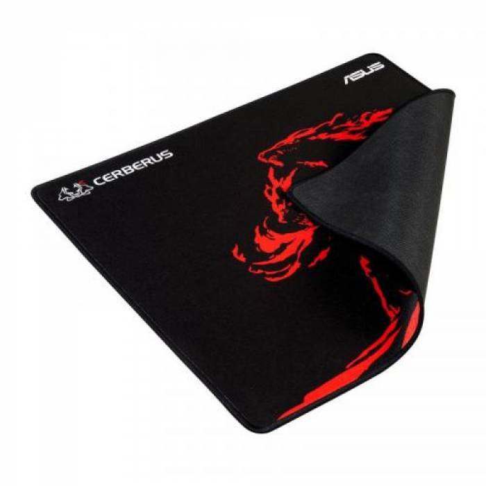 Mouse Pad ASUS Cerberus Mat Plus, Black-Red