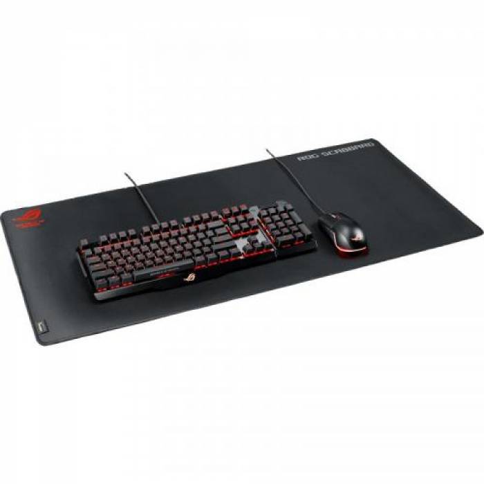 Mouse Pad ASUS Scabbard ROG, Black