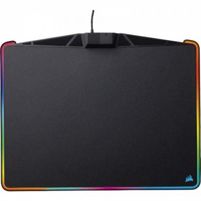 Mouse Pad Corsair MM800 Polaris RGB, Black