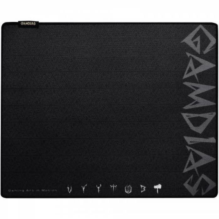 Mouse Pad Gamdias NYX Control L, Black-Grey