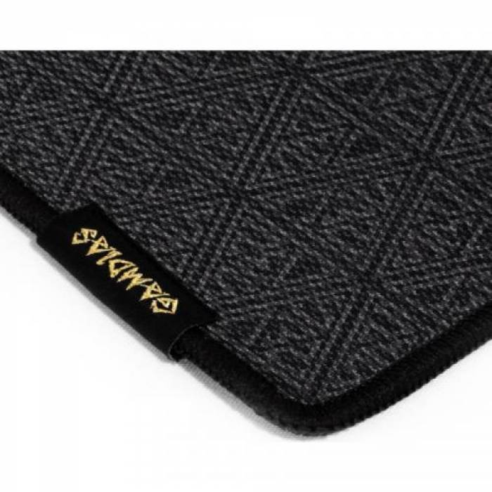 Mouse Pad Gamdias NYX Control L, Black-Grey