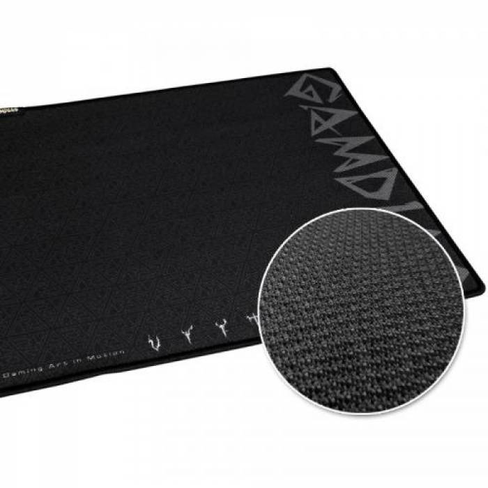 Mouse Pad Gamdias NYX Control L, Black-Grey