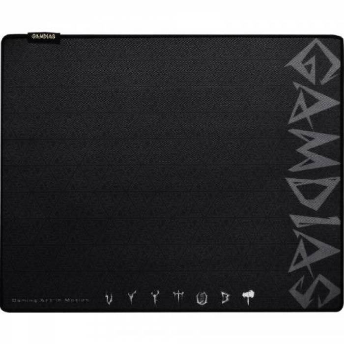 Mouse Pad Gamdias NYX Speed L, Black-Grey