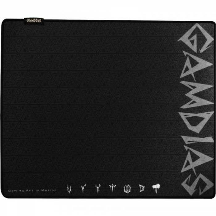 Mouse Pad Gamdias NYX Speed M, Black-Grey