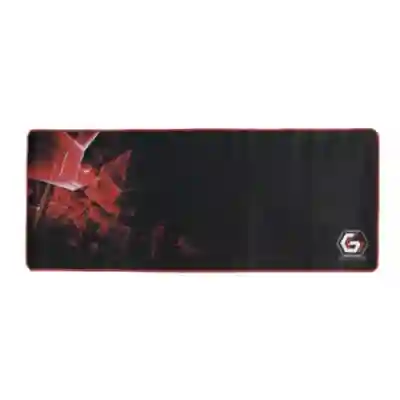 Mouse Pad Gembird extra large, Black-Red