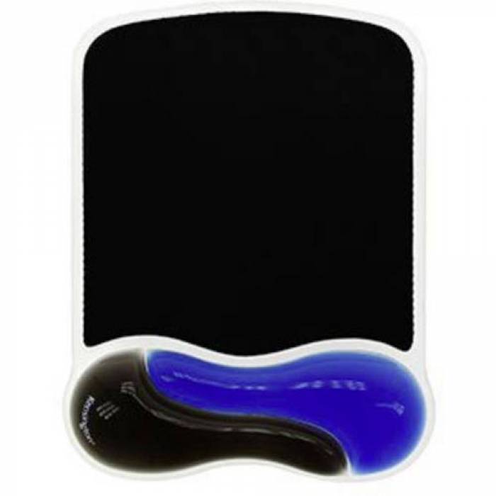 Mouse Pad Kensington Crystal, Black-Blue