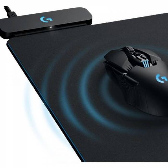 Mouse Pad Logitech G Powerplay, Black