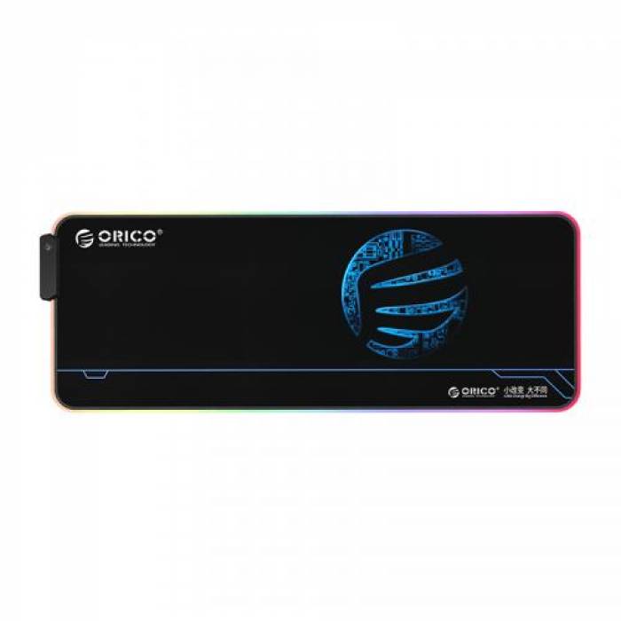 Mouse Pad Orico FSD-15 RGB, Black