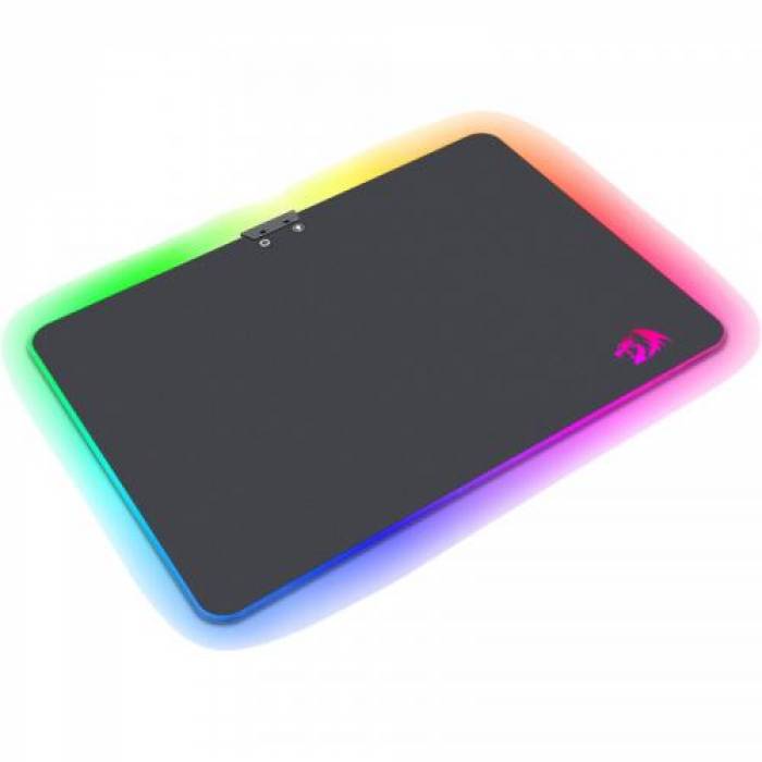 Mouse pad Redragon Aurora RGB, Black