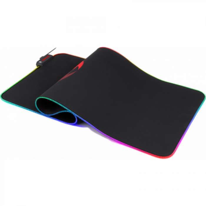 Mouse Pad Redragon Neptune RGB, Black