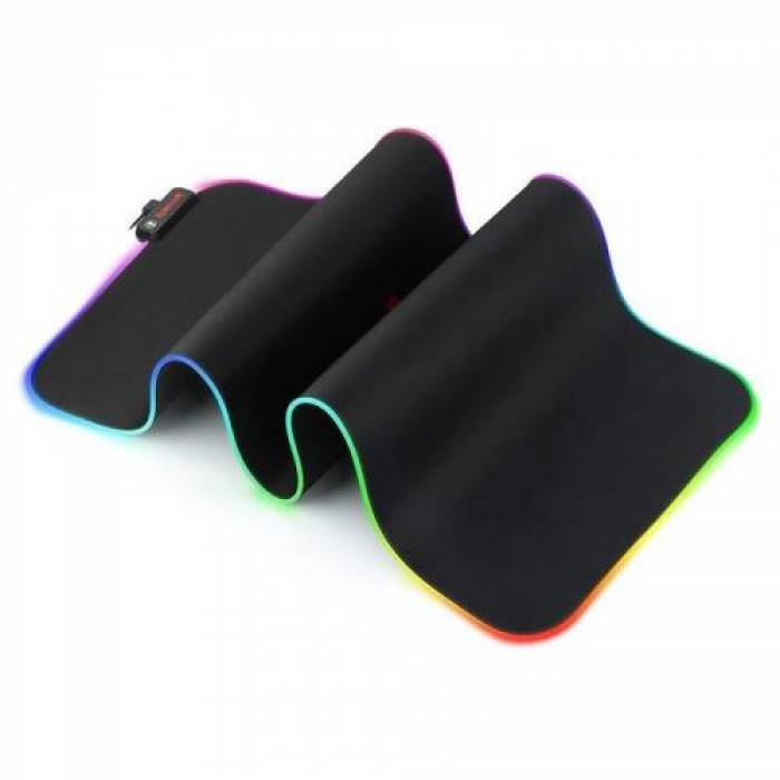 Mouse Pad Redragon Neptune X RGB LED, Black