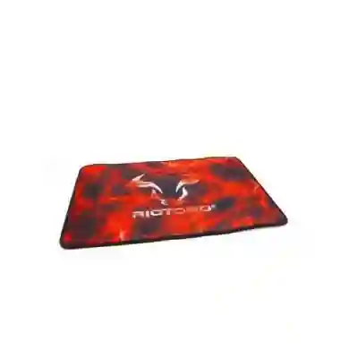 Mouse Pad Riotoro Smokey Bull Extended L, Black-Red