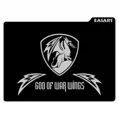 Mouse Pad Somic Easars God of War Wings, Black-White