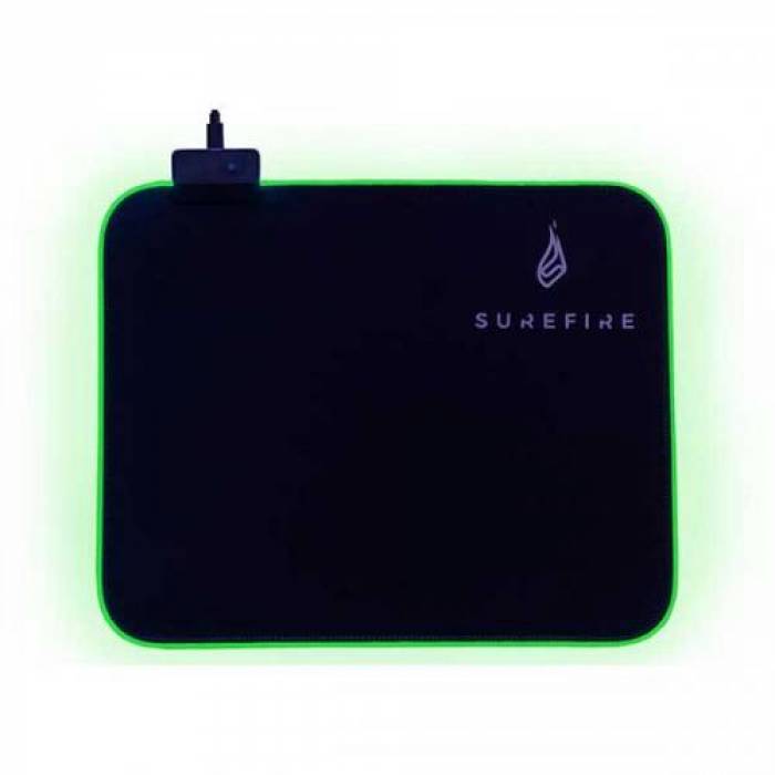 Mouse Pad SureFire by Verbatim Silent Flight RGB-320, Black