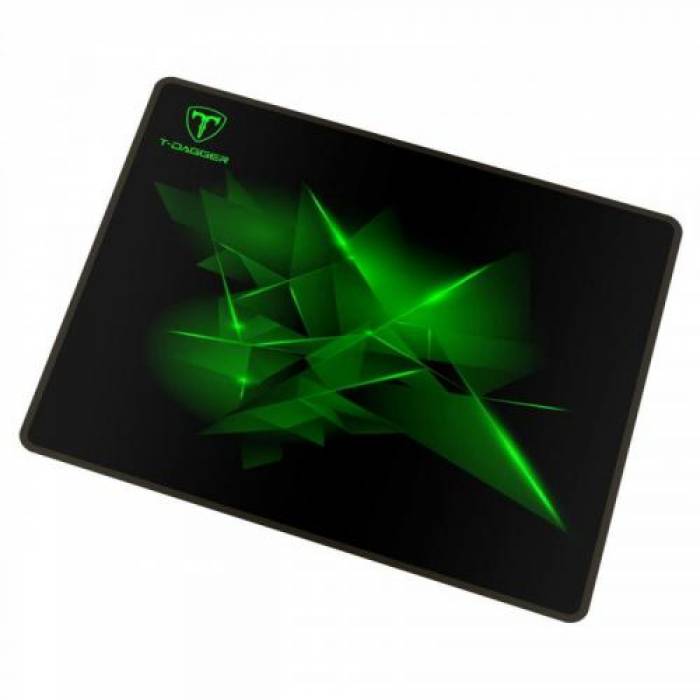 Mouse Pad T-Dagger Geometry S, Black-Green