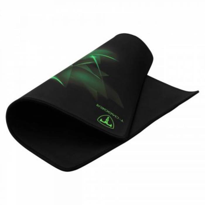 Mouse Pad T-Dagger Geometry S, Black-Green