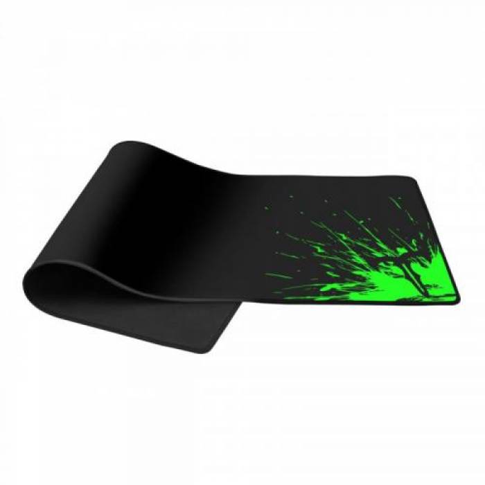 Mouse Pad T-Dagger Lava L, Black-Green