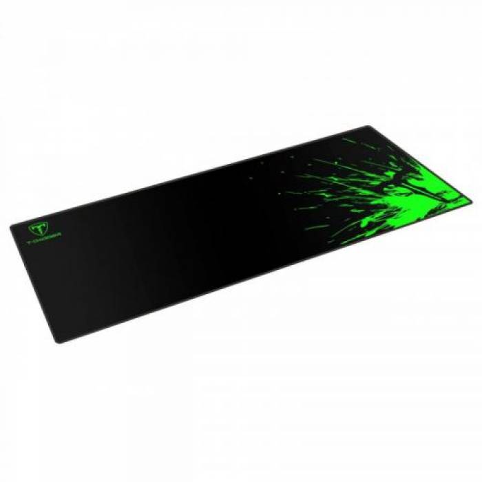 Mouse Pad T-Dagger Lava L, Black-Green