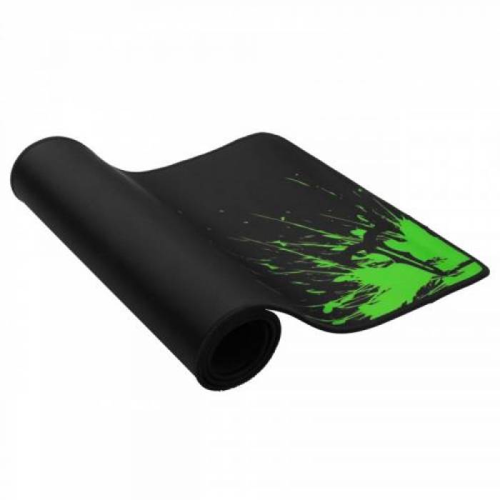 Mouse Pad T-Dagger Lava L, Black-Green