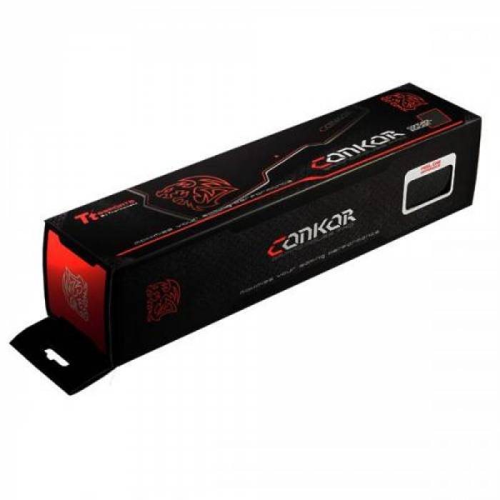 Mouse Pad Thermaltake eSPORTS Conkor, Black-Red