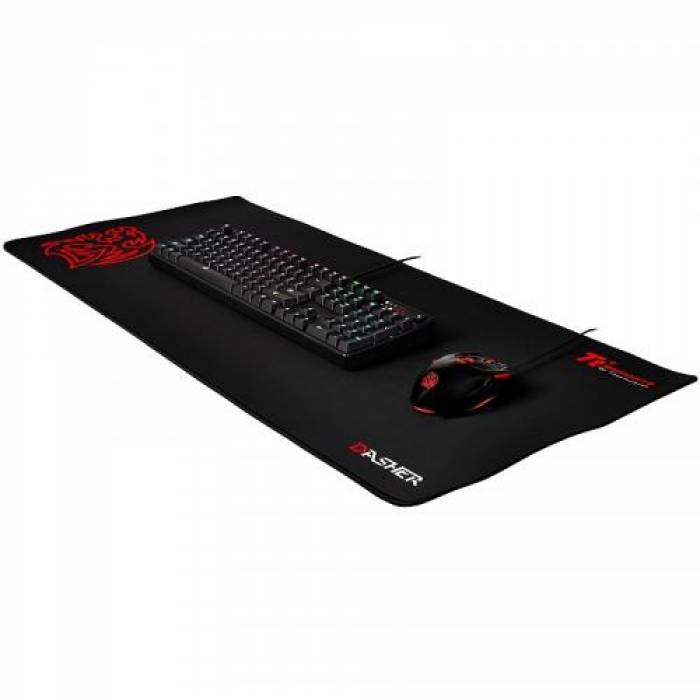 Mouse pad Thermaltake Tt eSPORTS by DASHER 2016, Black-Red