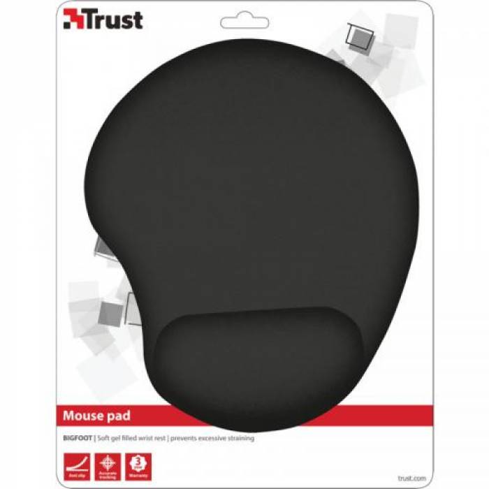 Mouse pad Trust BigFoot, Black