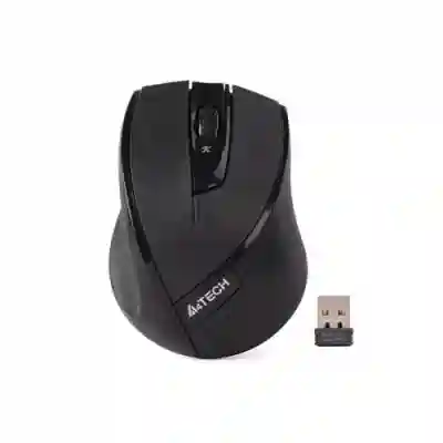 Mouse V-Track A4Tech G7-600NX, USB Wireless, Black