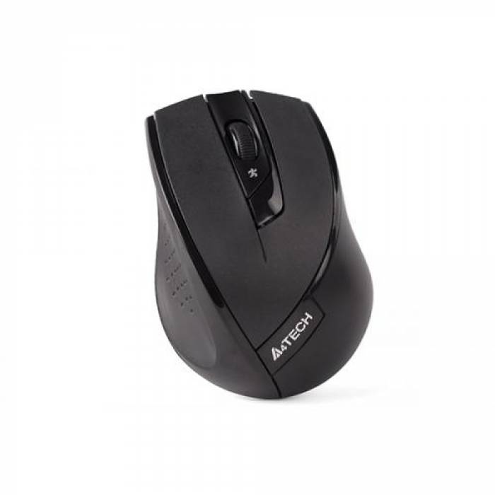 Mouse V-Track A4Tech G7-600NX, USB Wireless, Black