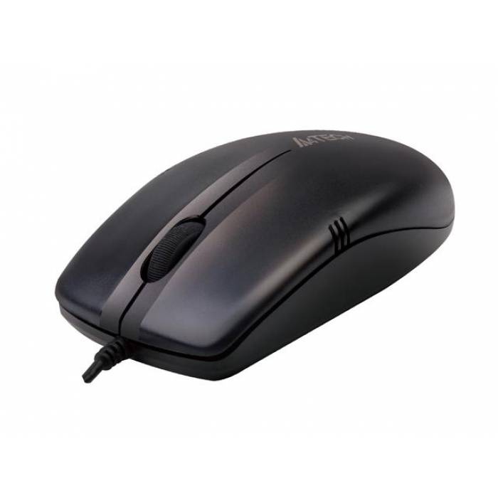 Mouse V-Track A4Tech OP-530NU, USB, Black